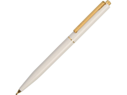 Ручка пластиковая шариковая Point Gold белая