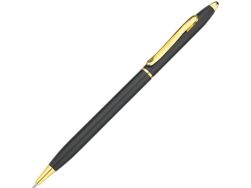 Изображение Ручка металлическая шариковая Женева черная
