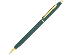 Ручка металлическая шариковая Женева зеленая