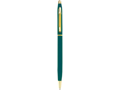 Изображение Ручка металлическая шариковая Женева зеленая