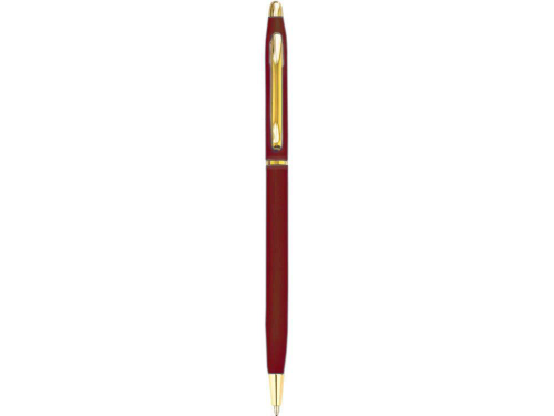 Изображение Ручка металлическая шариковая Женева бордовая