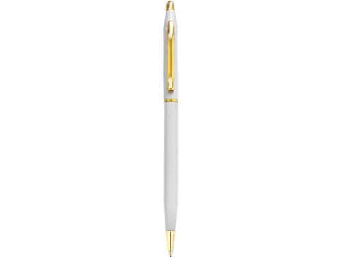 Изображение Ручка металлическая шариковая Женева белая