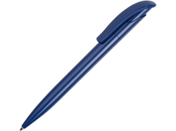 Ручка пластиковая шариковая Challenger Polished темно-cиняя