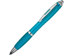 Ручка пластиковая шариковая Nash, цвет: аква