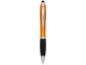 Изображение Ручка-стилус шариковая Nash черно-оранжевая