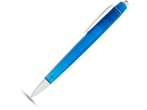 Изображение Ручка пластиковая шариковая Albany синий прозрачная, чернила черные