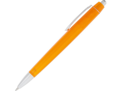 Ручка пластиковая шариковая Albany оранжевый прозрачная