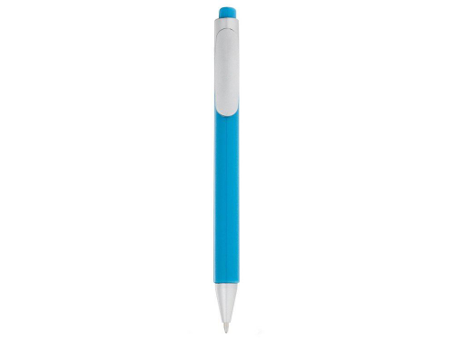 Изображение Ручка пластиковая шариковая Athens голубой