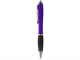 Изображение Ручка шариковая Nash пурпурно-черная