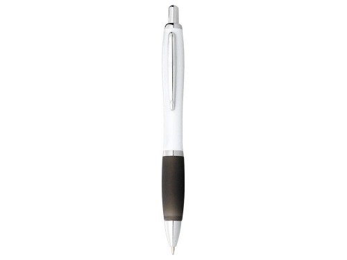 Изображение Ручка шариковая Nash черно-белая, чернила черные