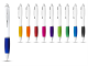 Изображение Ручка пластиковая шариковая Nash бело-синяя, чернила черные