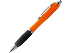 Ручка шариковая Nash черно-оранжевая, чернила черные