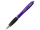 Изображение Ручка пластиковая шариковая Nash пурпурно-черная, чернила черные