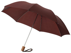 Зонт складной Oho коричневый