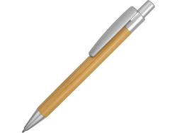 Ручка шариковая Borneo светло-коричневая, чернила черные