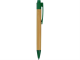 Изображение Ручка шариковая Borneo коричнево-зеленая, чернила черные