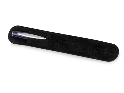 Изображение Ручка металлическая роллер Geneva серебристая, чернила черные