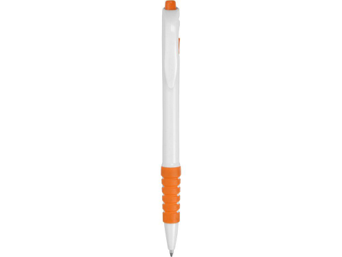 Изображение Ручка пластиковая шариковая Фиджи оранжевая