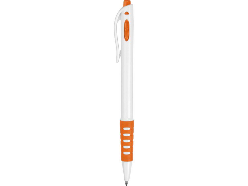 Изображение Ручка пластиковая шариковая Фиджи оранжевая