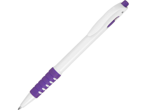 Изображение Ручка пластиковая шариковая Фиджи фиолетовая