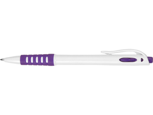 Изображение Ручка пластиковая шариковая Фиджи фиолетовая
