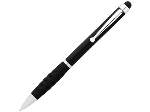 Изображение Ручка-стилус с поворотным механизмом шариковая Ziggy черная