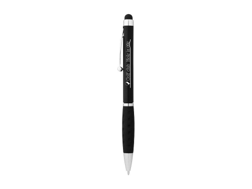 Изображение Ручка-стилус с поворотным механизмом шариковая Ziggy черная