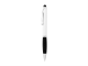 Изображение Ручка-стилус шариковая Ziggy бело-черная