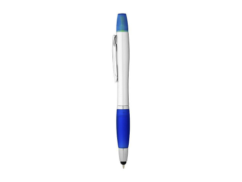 Изображение Ручка-стилус шариковая Nash с маркером синий классическая