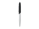 Изображение Ручка металлическая шариковая Geneva серебристо-черная