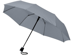 Зонт складной Wali серый