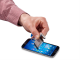 Изображение Подставка-брелок для мобильного телефона GoGo серебристо-синяя