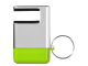 Изображение Подставка-брелок для мобильного телефона GoGo серебристо-зеленая