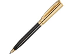 Ручка шариковая черно-золотистая