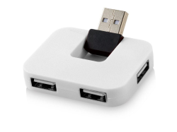 USB Hub Gaia на 4 порта белый