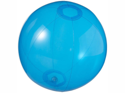 Мяч пляжный Ibiza синий прозрачный