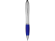 Изображение Ручка-стилус шариковая Nash серебристо-синяя, чернила черные