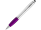 Изображение Ручка-стилус шариковая Nash серебристо-фиолетовая, чернила черные
