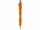 Изображение Ручка-стилус шариковая Nash оранжевая, чернила черные