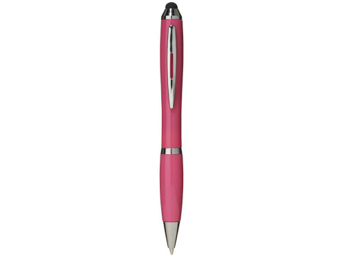 Изображение Ручка-стилус шариковая Nash розовая, чернила черные