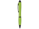 Изображение Ручка-стилус шариковая Nash лаймово-черная, чернила черные