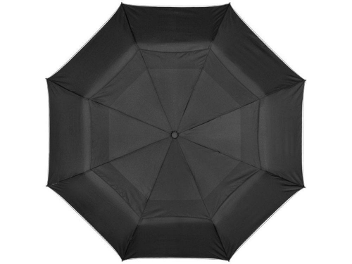 Изображение Зонт складной черный, эпонж