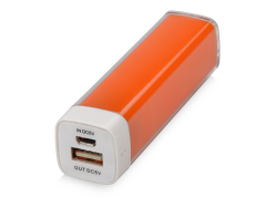 Портативное зарядное устройство Ангра, 2200 mAh оранжевое