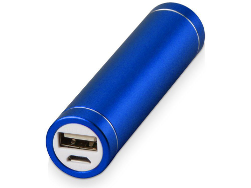 Изображение Портативное зарядное устройство Олдбери, 2200 mAh синее