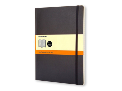 Записная книжка Classic Soft, XLarge (в линейку) черная