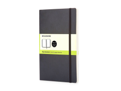 Записная книжка А6 Classic Soft (нелинованный) черная