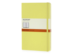 Записная книжка А5 Classic (в линейку) светло-желтая