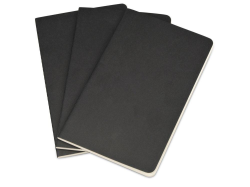 Набор записных книжек А5 Cahier (нелинованный) черный
