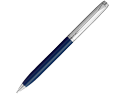 Ручка металлическая шариковая Galathee синяя, чернила черные