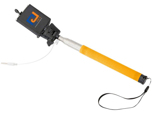 Изображение Монопод проводной Wire Selfie оранжевый